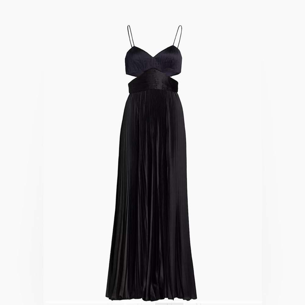 Amur Elodie Gown - black and navy